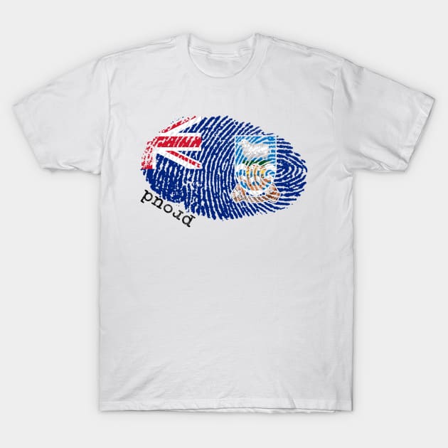 Falkland Islands flag T-Shirt by Shopx